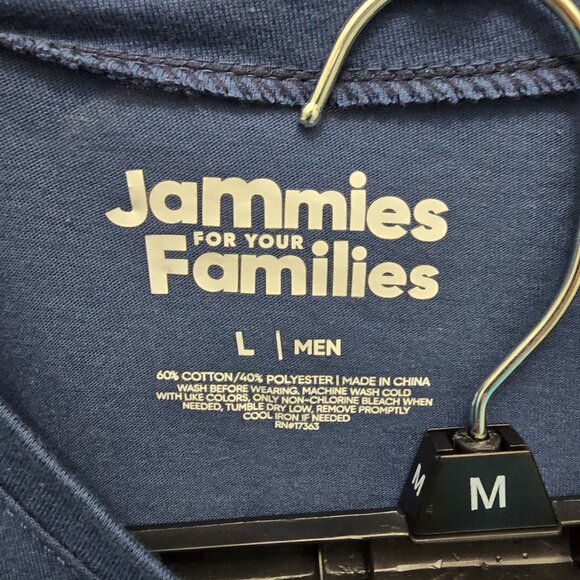 NWT Men's Jammies For Your Families Cookie Pajama Set Size L - Picture 6 of 8